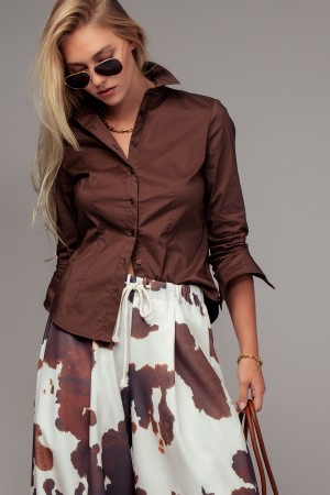 0132-0646<br/>Classic Cotton Western Button-Down Casual Shirt