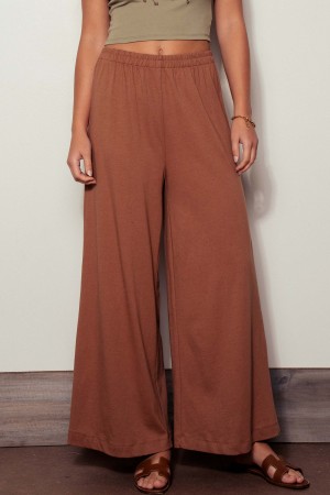 0566-8726<br/>Knit Wide Leg Pants for Game Day Sets